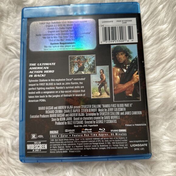 Rambo 1-3 Blu-ray Box Set - Picture 9 of 16